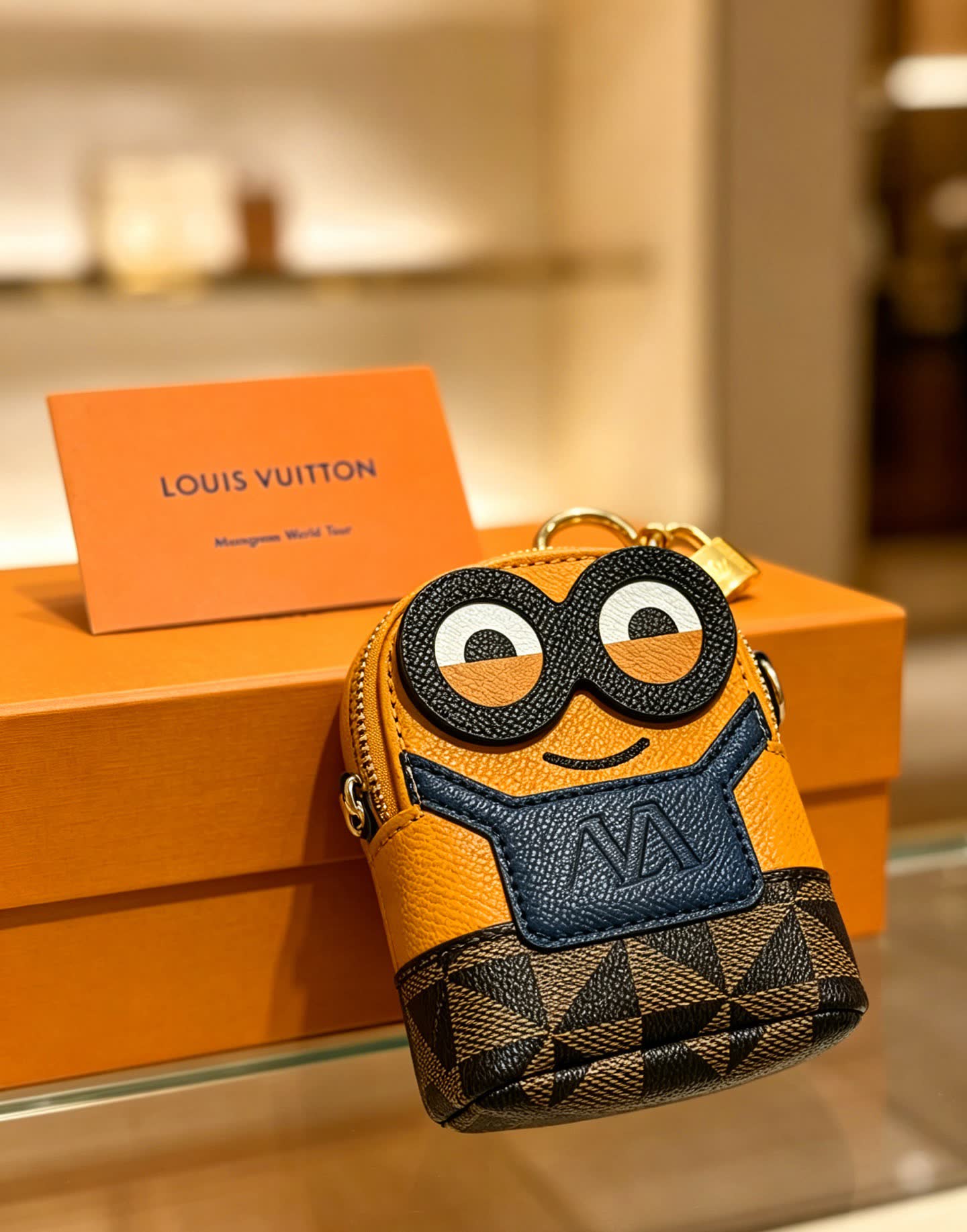 Louis Vuitton Minion Keychain